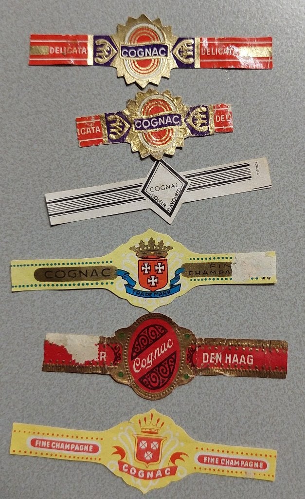 Sigarenbandjes, Ophalen of Verzenden, Gebruikt, Sigarenbandjes