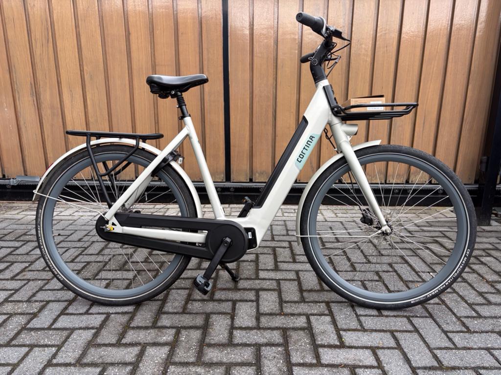 Cortina E-Nite Elektrische fiets, Ophalen, Gebruikt, Cortina, 50 km per accu of meer