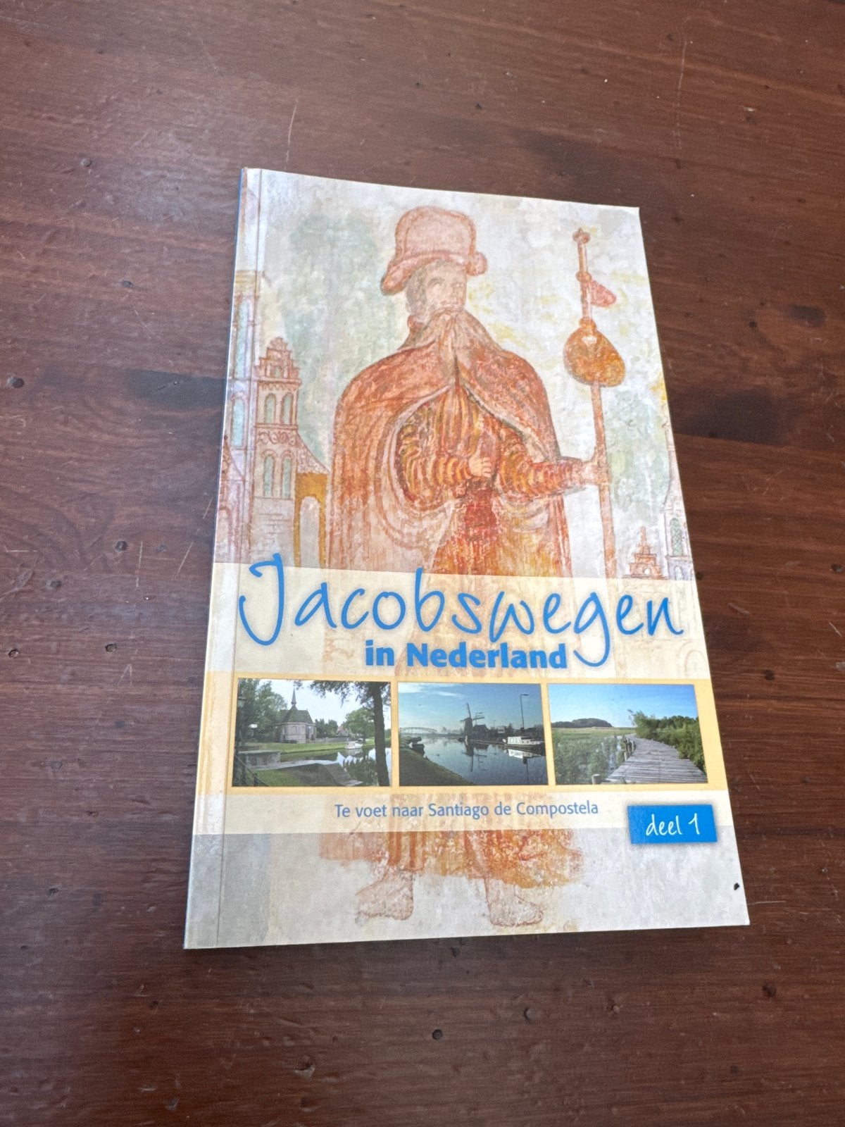 JacobsWegen in Nederland - Deel 1, Boeken, Reisgidsen, Overige merken, Ophalen of Verzenden, Zo goed als nieuw, Reisgids of -boek