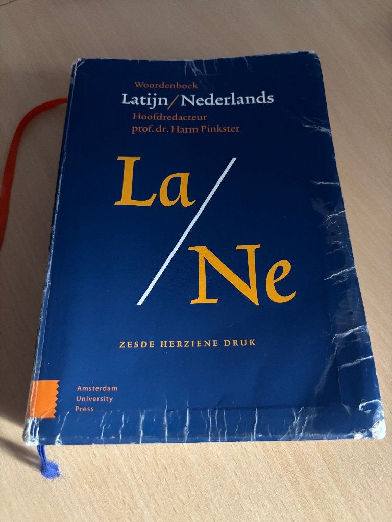 Woordenboek Latijn/Nederlands - Harm Pinkster, Boeken, Latijn, Overige uitgevers, Ophalen of Verzenden, Harm Pinkster