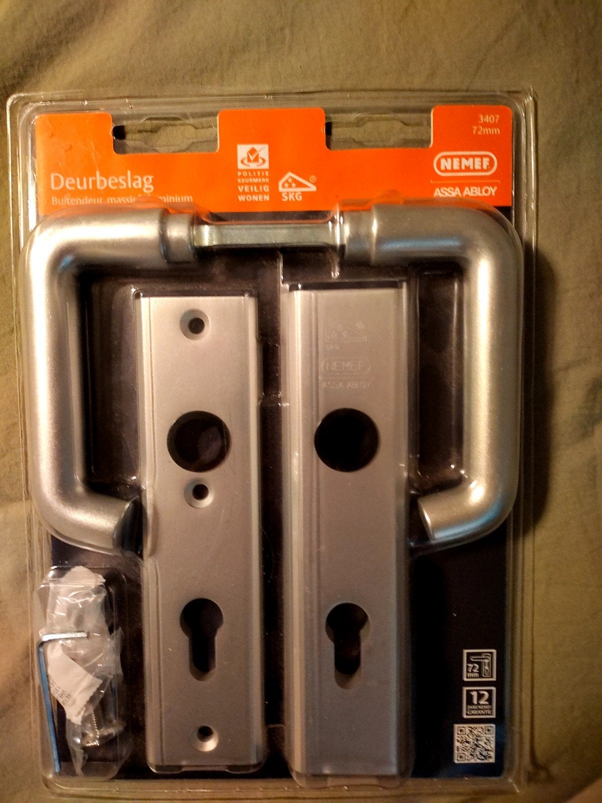deurbeslag Nieuw, Ophalen, Nieuw, 10 inch, Bescherming voor- en achterkant
