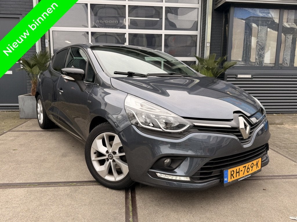 Renault Clio 1.2 TCe Limited Navi PDC DAB+! NAP! Inruil moge, Auto's, Voorwielaandrijving, Stof, Gebruikt, Automatische klimaatregeling