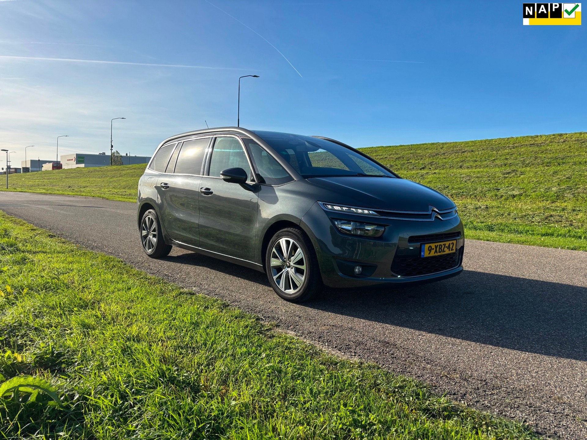 Citroen Grand C4 Picasso 1.6 HDi Business, Auto's, Euro 5, Gebruikt, 1295 kg, 4 cilinders
