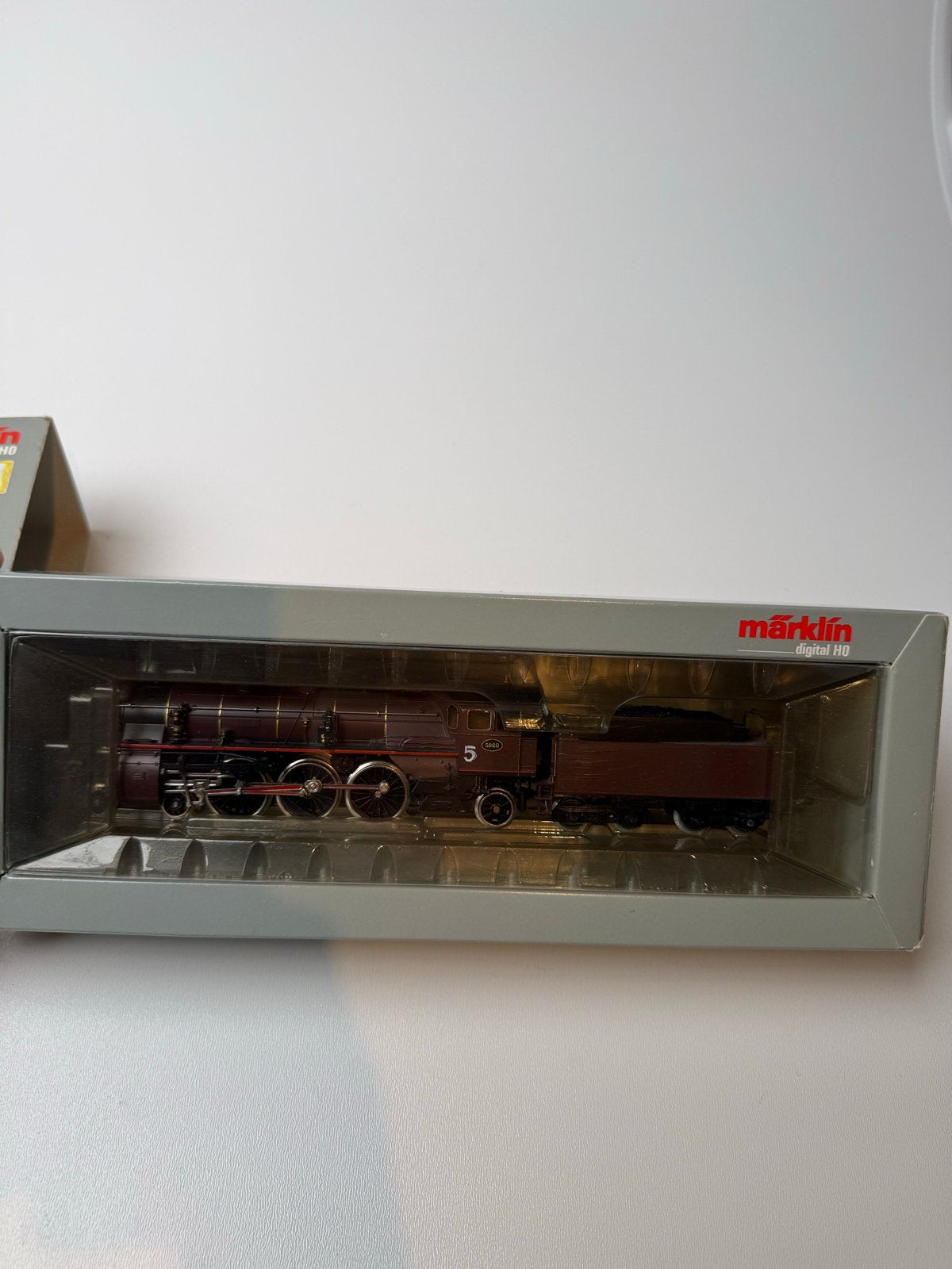 Märklin 37185 Digitale Stoomlocomotief BR S 3/6, Ophalen, Wisselstroom, Locomotief, Zo goed als nieuw