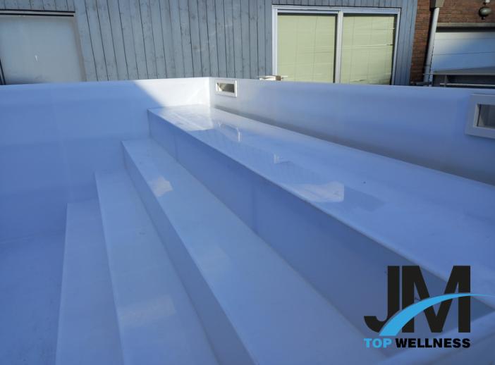 Zwembad HDPE 8,5 x 4 x 1,5 m HDPE Compleet ACTIE!!, Tuin en Terras, Ophalen of Verzenden, Nieuw, Overige typen