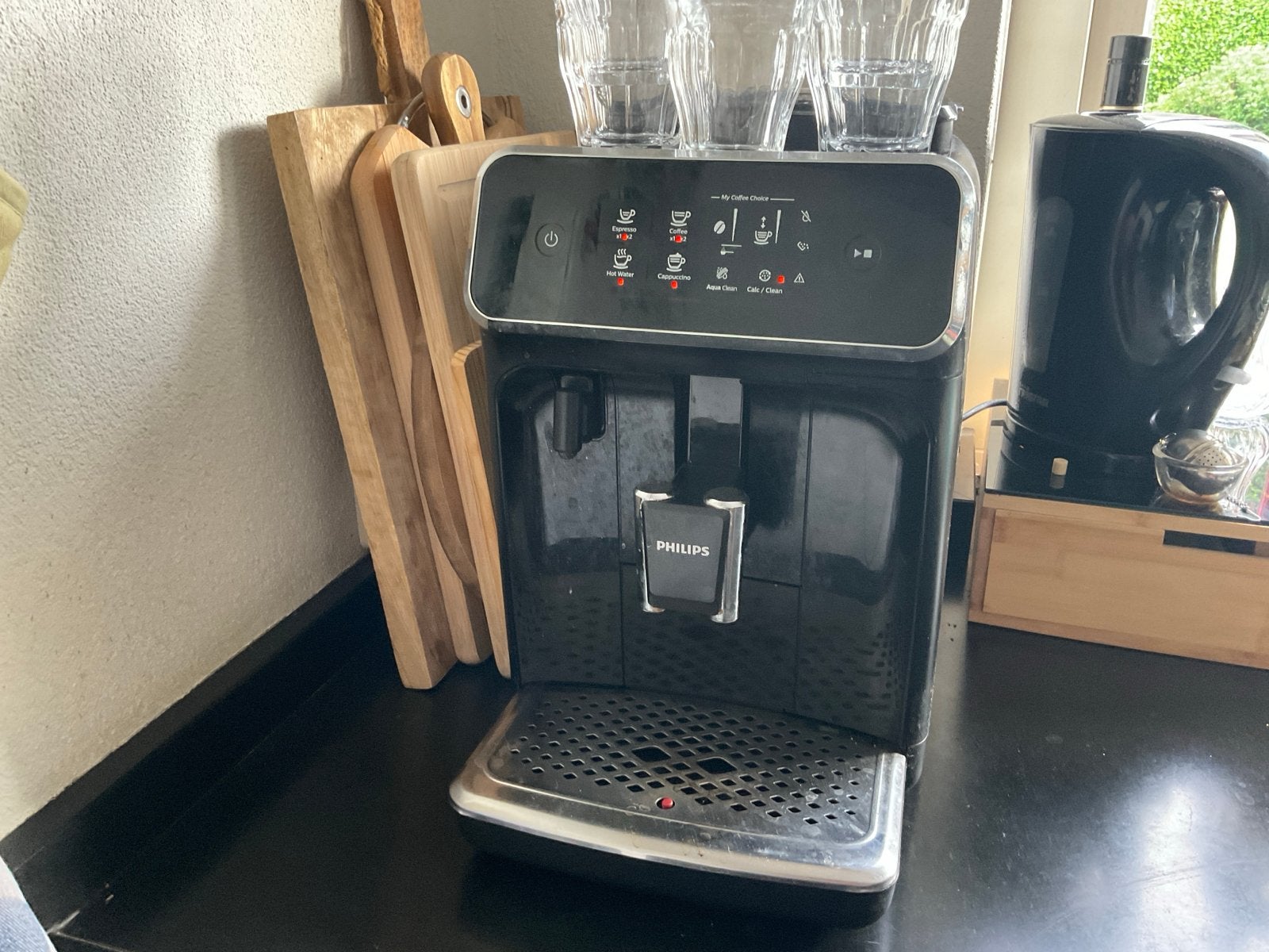 Philips 2231/40 Volautomatische Espressomachine, Ophalen, Afneembaar waterreservoir, Gebruikt, Espresso apparaat