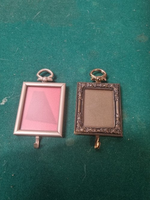 fotolijsten klein vintage metaal die stuks, Ophalen of Verzenden, 'T Olde Gre-j, Info@toldegrej.nl, Endepoelstraat 20f Didam