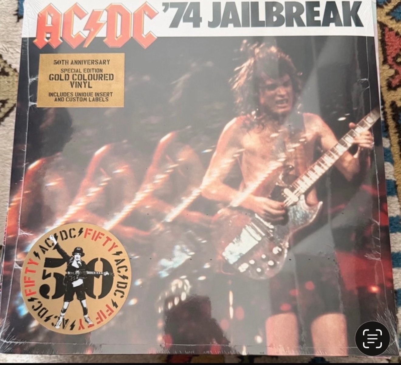 AC/DC '74 Jailbreak 50th Anniversary Special Edition LP, Cd's en Dvd's, Geseald, Ophalen of Verzenden, Nieuw in verpakking, LP