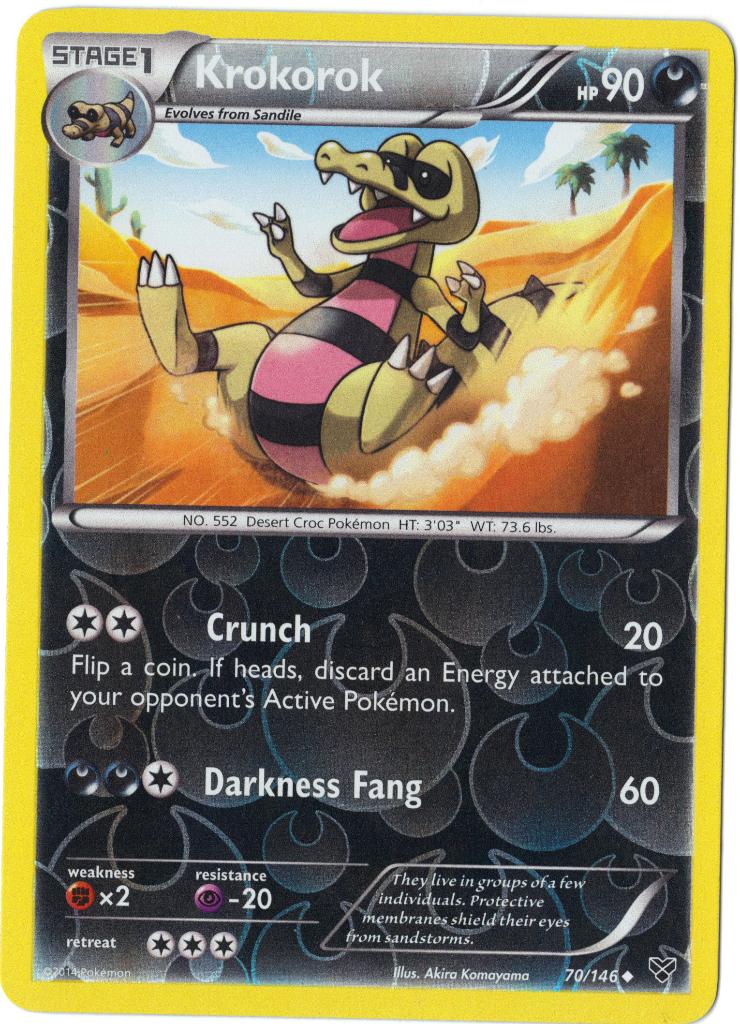 XY,  Krokorok [reverse] 70/146, Verzenden, Nieuw, Losse kaart