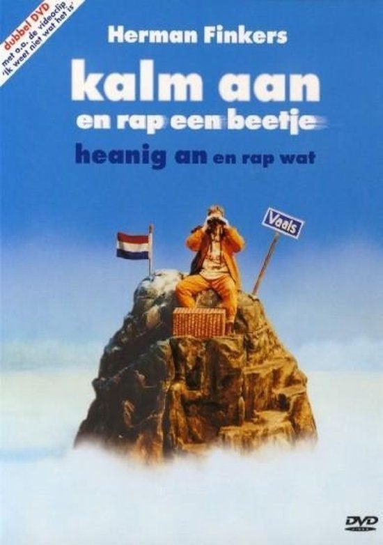 Herman Finkers Kalm aan en rap een beetje, Cd's en Dvd's, Stand-up of Theatershow, Bonusmateriaal, Alle leeftijden, Nederlands