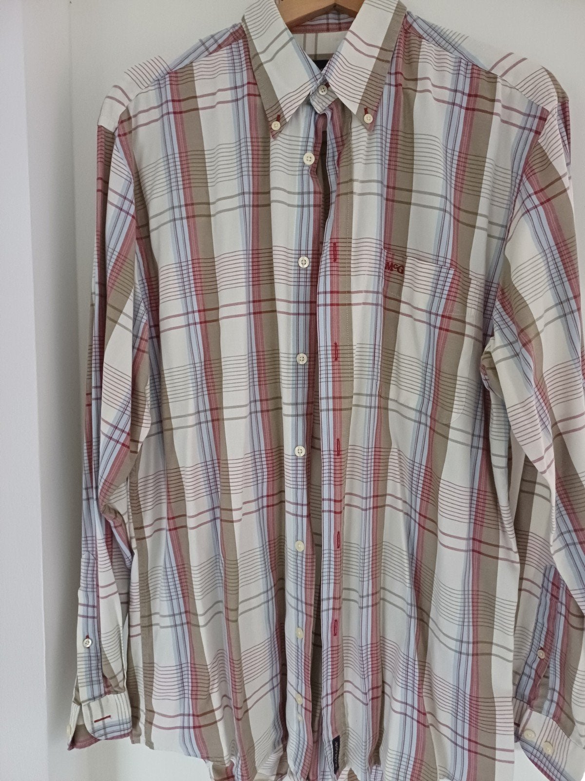 Mooi McGregor overhemd in maat L. In nieuwstaat., Kleding | Heren, Overhemden, Ophalen of Verzenden, Zo goed als nieuw, Halswijdte 41/42 (L)