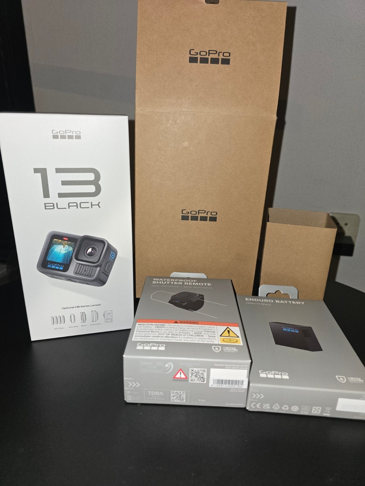 GoPro Hero 13 Black bundle - Nieuw, Verzegeld en Ongebruikt, Audio, Tv en Foto, Ophalen, Nieuw, GoPro