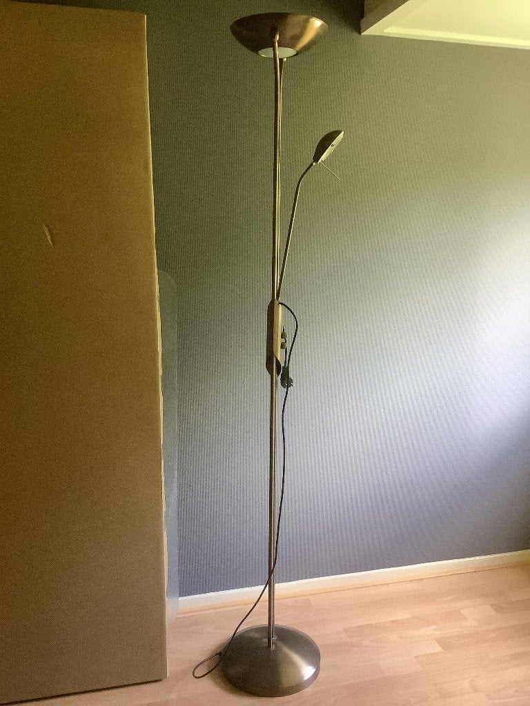 Leeslamp, Ophalen, Gebruikt, Metaal, 150 tot 200 cm