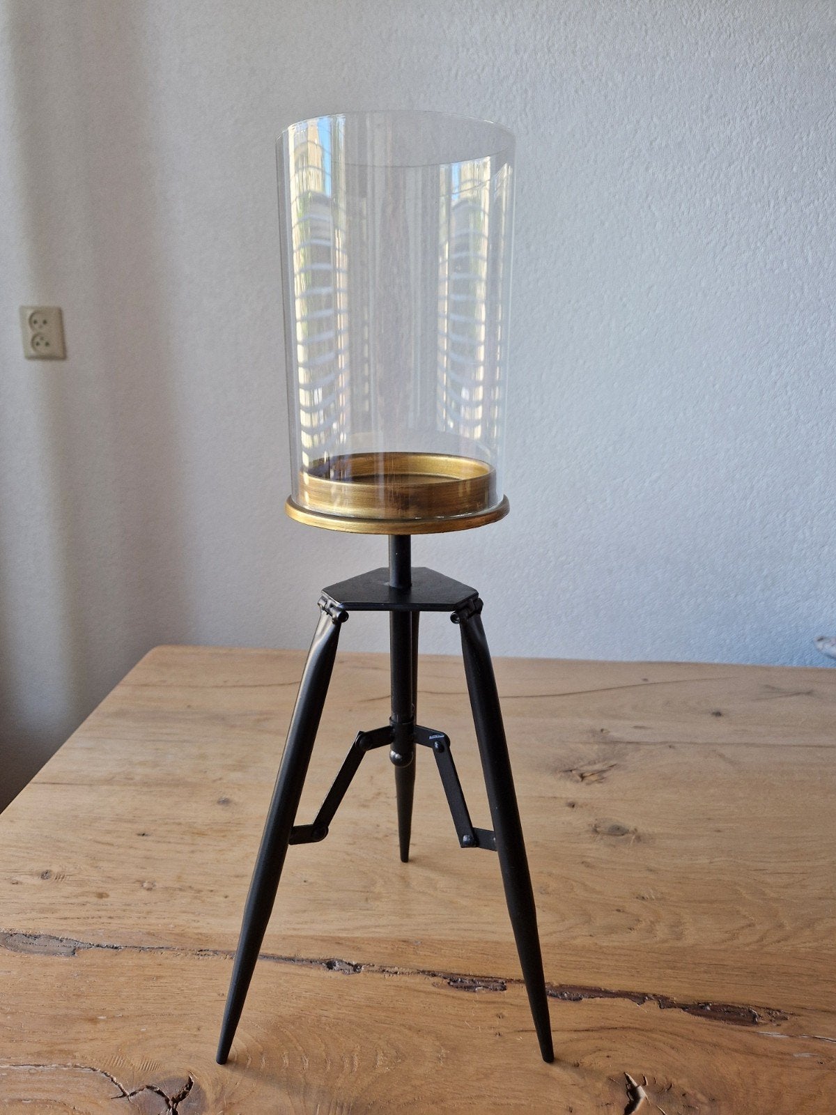 zeer mooi kaarsen standaard, Ophalen, Glas, Kandelaar