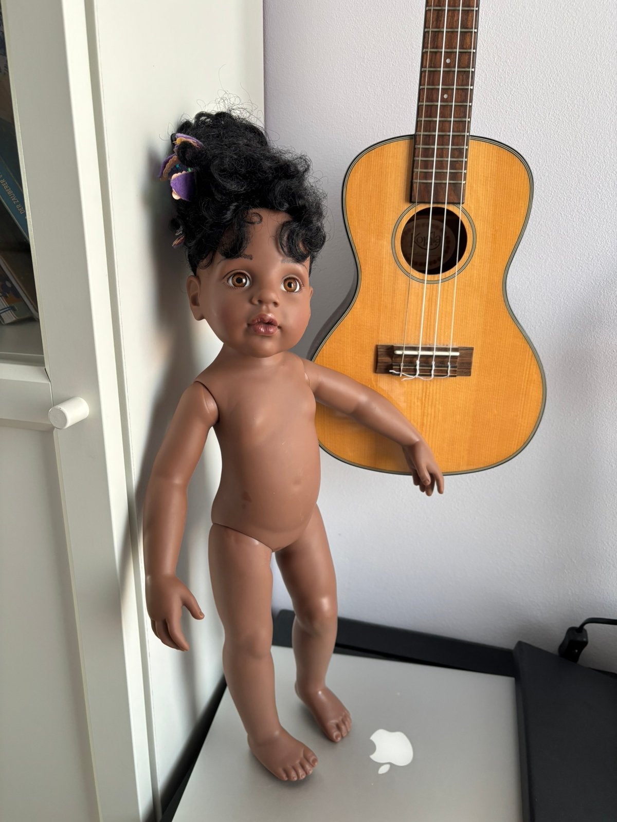 Götz-pop Hannah bij het ballet, Afro-Amerikaans., Verzamelen, Verzenden, Zo goed als nieuw, Pop