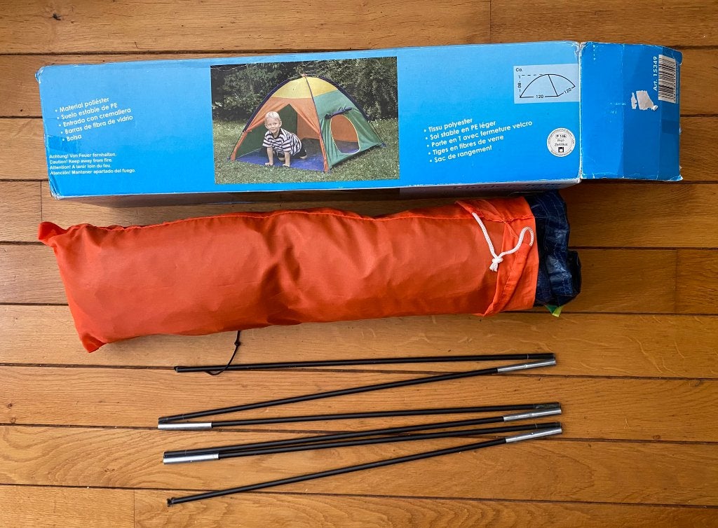 Iglo kindertentje van Wehncke, afmetingen: 120x120x80 cm, Ophalen of Verzenden, Gebruikt