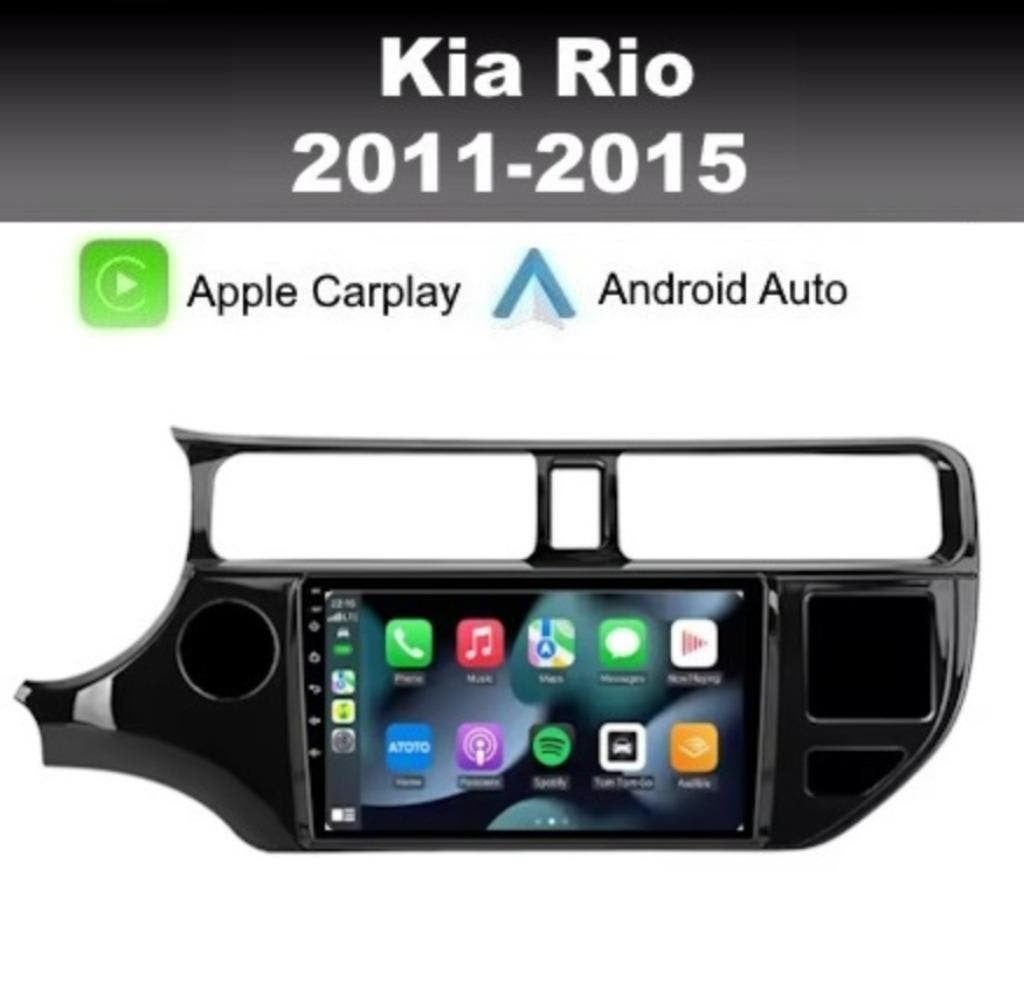 Kia Rio 9inch radio navigatie android 14 wifi dab+ carplay, Ophalen of Verzenden, Nieuw