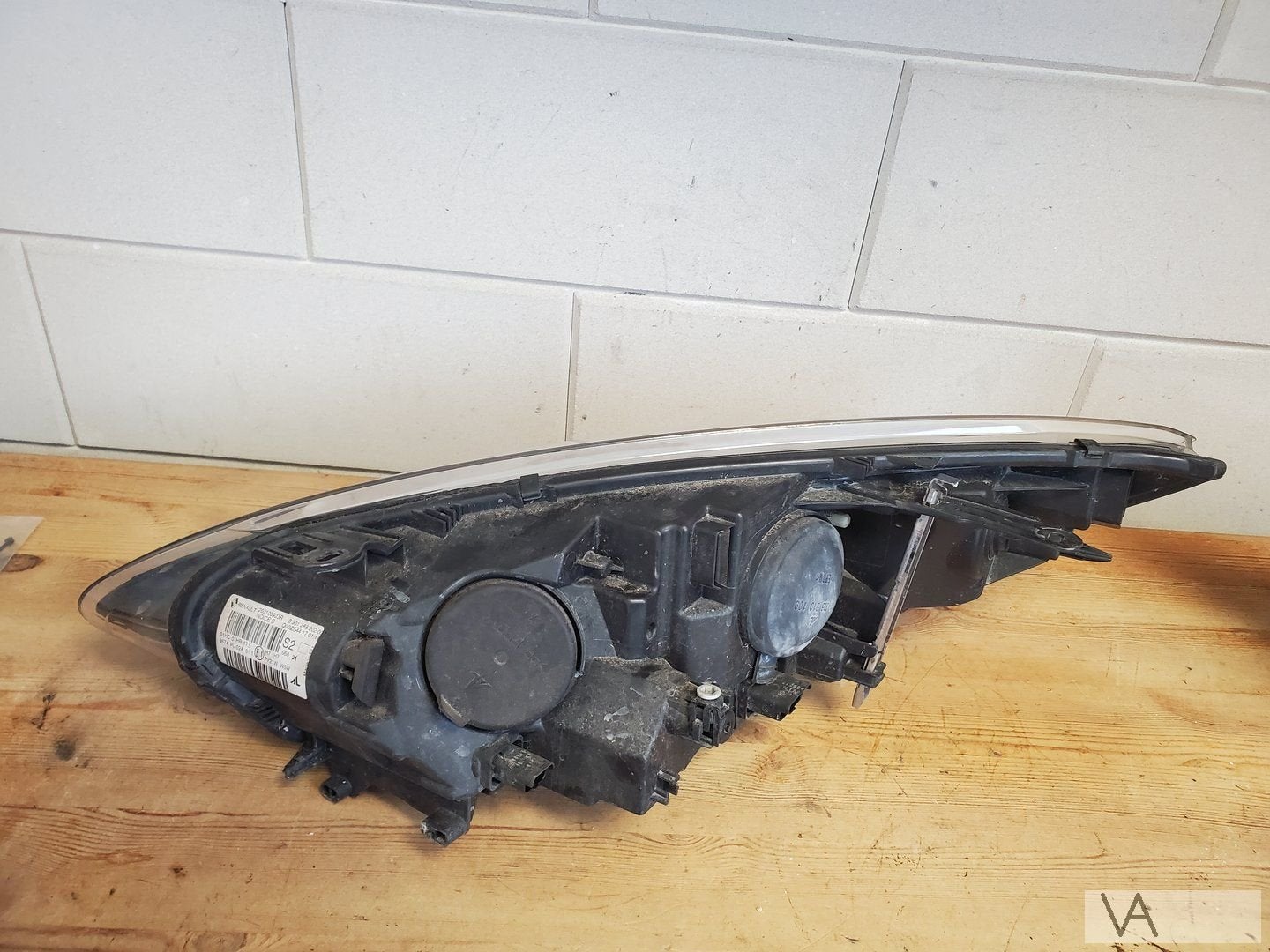 Renault Megane 3 facelift koplamp rechts 260100923r 13 - 16, Gebruikt, -, Renault, -