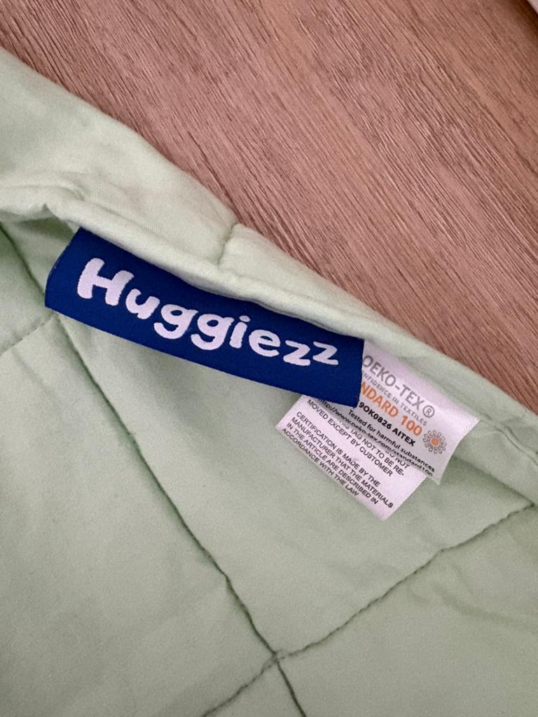 Huggiezz Verzwaringsdeken Kind 3,2KG | Katoen |100x150cm, Ophalen of Verzenden, Zo goed als nieuw, 100 cm of meer, Deken