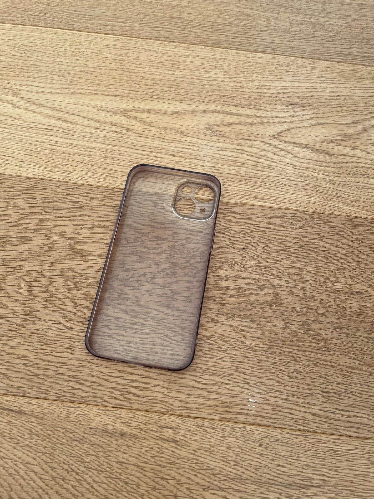 Transparant hoesje voor iPhone 14, Kunststof, Gebruikt, Ophalen of Verzenden, IPhone 14
