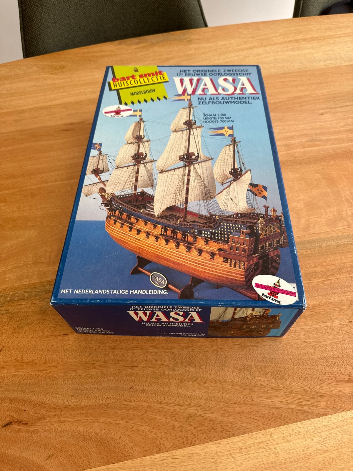 WASA Zweeds Oorlogsschip Modelbouw - Bart Smit Huiscollectie, Hobby en Vrije tijd, Modelbouw | Boten en Schepen, Ophalen, Zo goed als nieuw