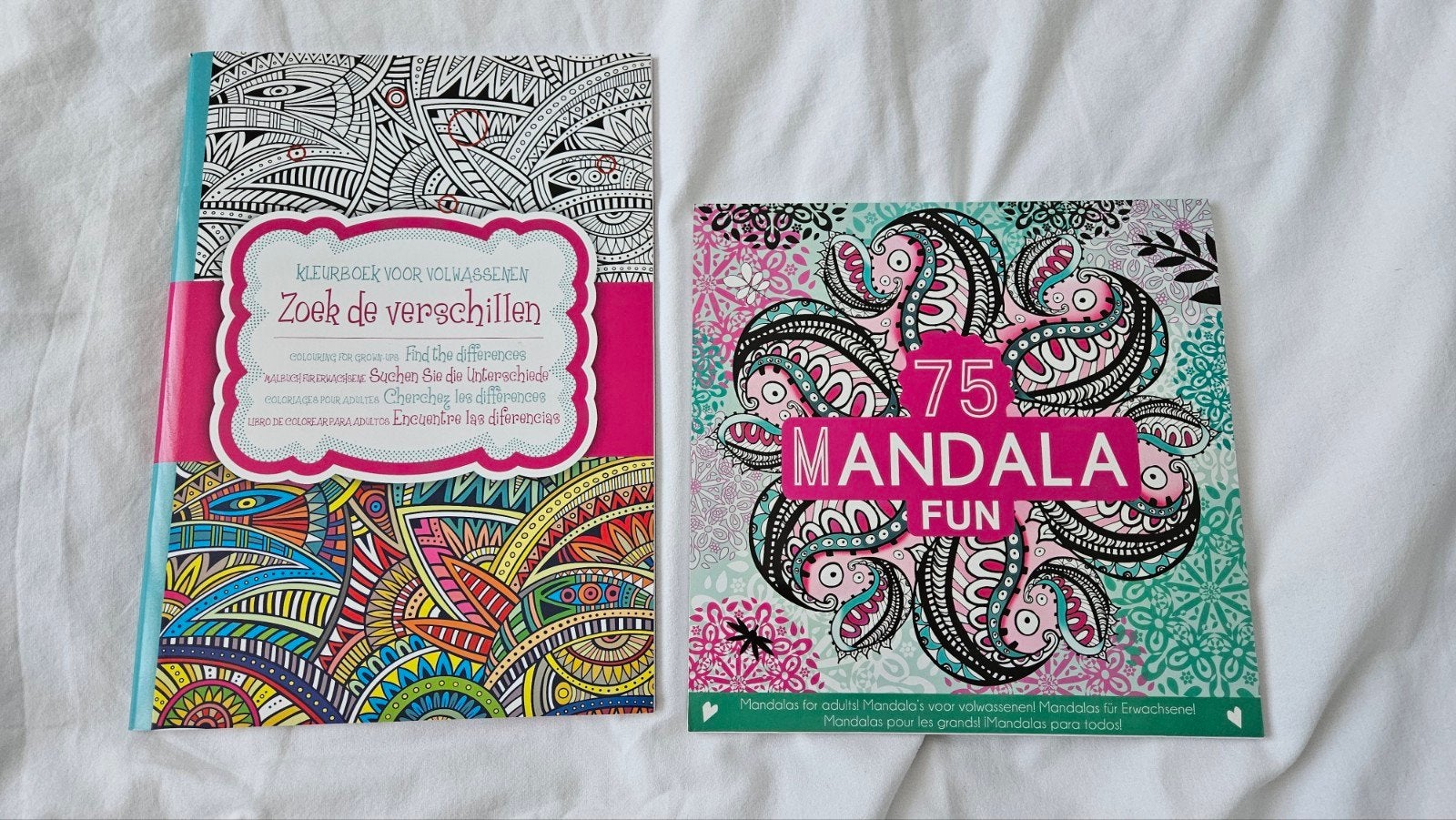 Kleurboeken voor volwassenen, Ophalen, Nieuw