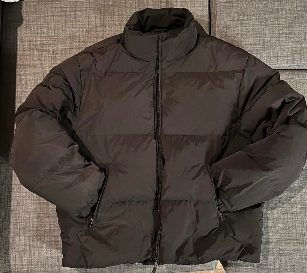 Zwarte pufferjack - Warm en stijlvol voor de winter, Kleding | Heren, Jassen | Winter, Ophalen of Verzenden, Zo goed als nieuw