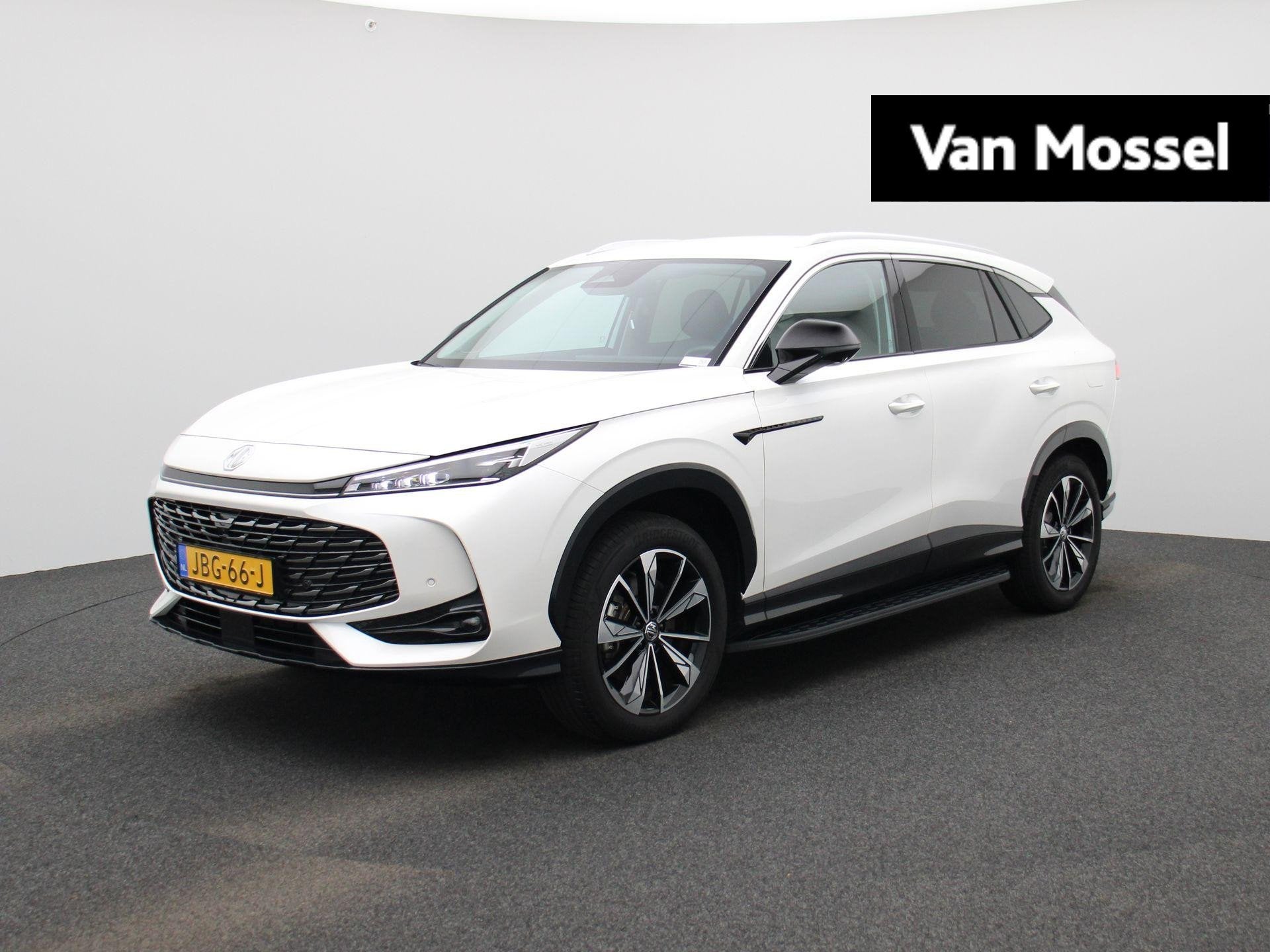 MG HS 1.5 PHEV Aut. 272pk Luxury | 1e-Eig. | 100km Electrisc, Auto's, 12 maanden, Stof, Gebruikt, 4 cilinders