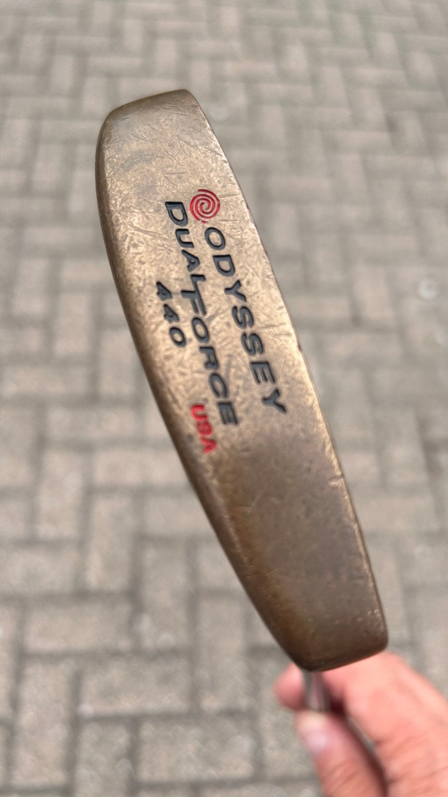 Odyssey Dual Force 440 Classic Golf Putter, Ophalen, Gebruikt, Club, Overige merken