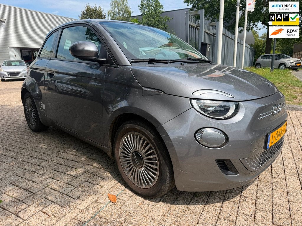 Fiat 500e Icon 42 kWh 2021 59.000 km panoramadak, navi, crui, Auto's, Fiat, Bedrijf, Te koop, 500E, ABS, Airbags, Airconditioning