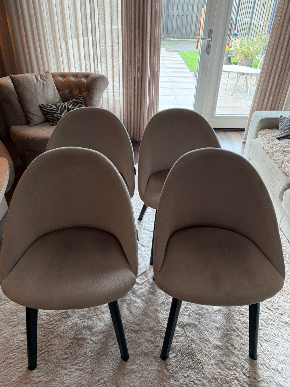 Urban Sofa stoelen 4x zgan, Ophalen, Zo goed als nieuw, Vier