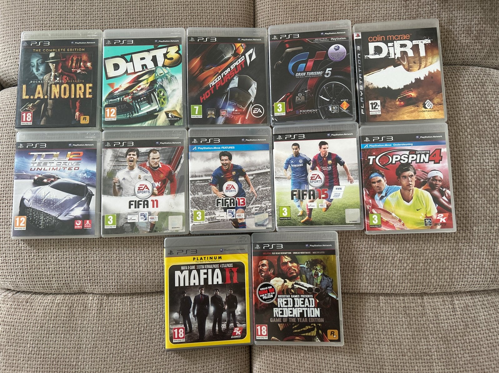 PS3 Games, Spelcomputers en Games, Online, Gebruikt, Vanaf 18 jaar, Overige genres