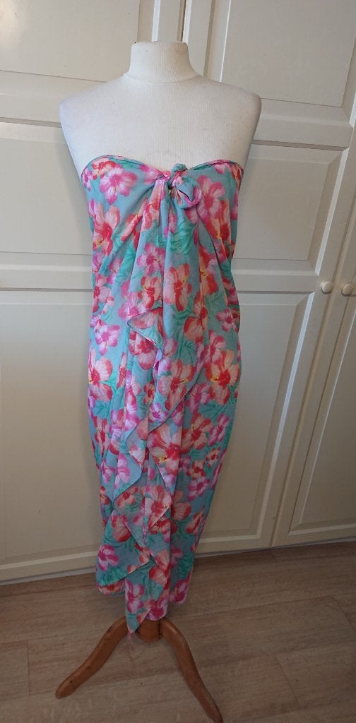 Diverse pareo sarong sauna omslagdoek extra breed multikleur, Ophalen of Verzenden, Zo goed als nieuw, Overige typen