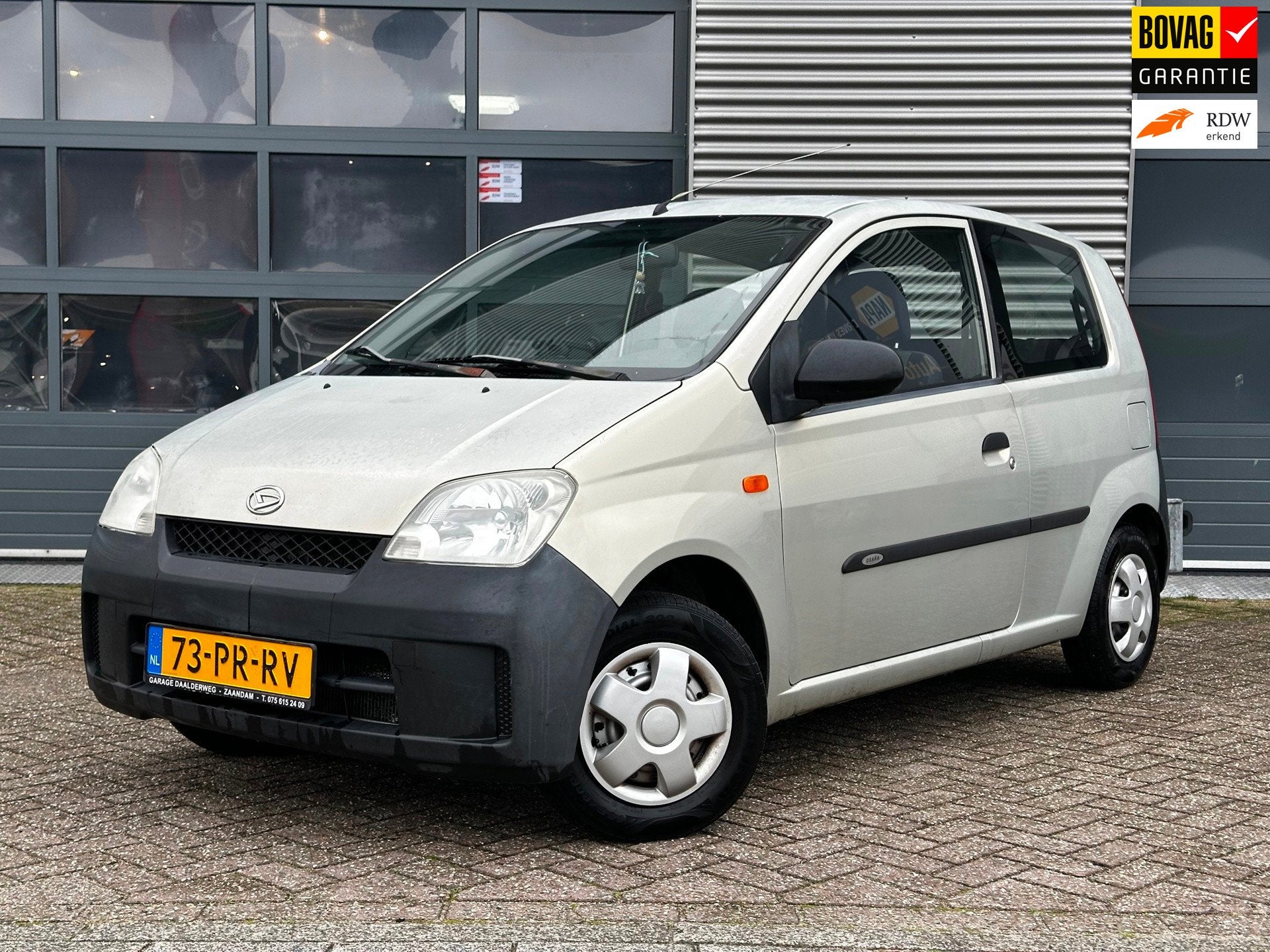 Daihatsu Cuore 1.0-12V Kyoto | NAP | APK, Auto's, Voorwielaandrijving, Stof, Zwart, 18 €/maand