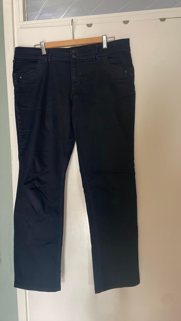 KEURIGE DONKER BLAUWE BROEK “ REVOLUTION” maat 46, Kleding | Dames, Blauw, Maat 46/48 (XL) of groter, Ophalen of Verzenden, Zo goed als nieuw