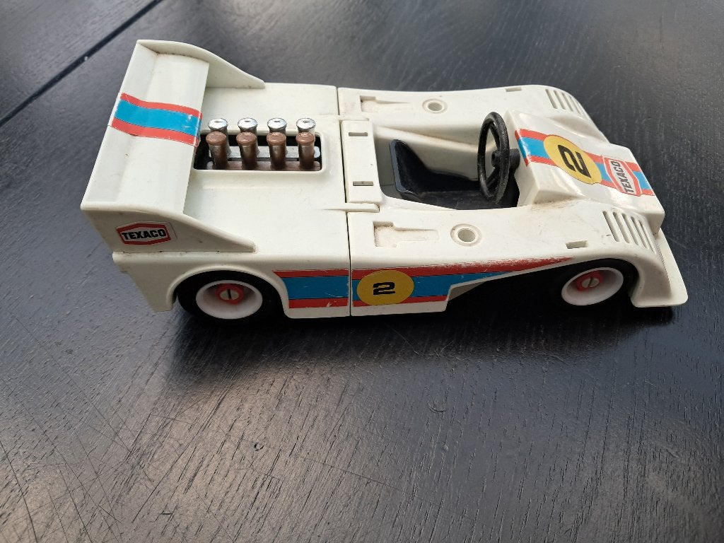 Vintage 1979 Geobra Playmobil Texaco System Racing Car, Gebruikt, Verzenden, Losse onderdelen, Voertuig