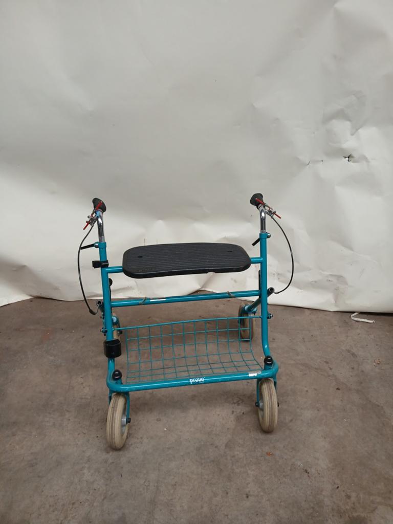 Extra brede rollator, Ophalen, Gebruikt