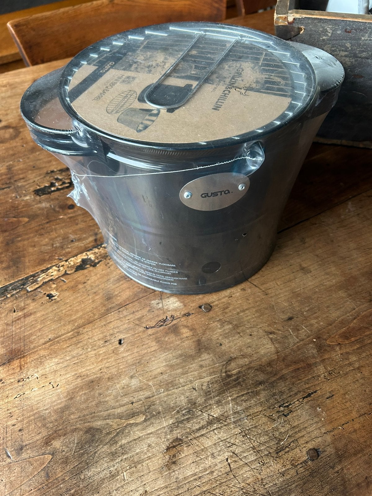 Nieuw Güsta mini BBQ Barrel, Ophalen of Verzenden, Zo goed als nieuw