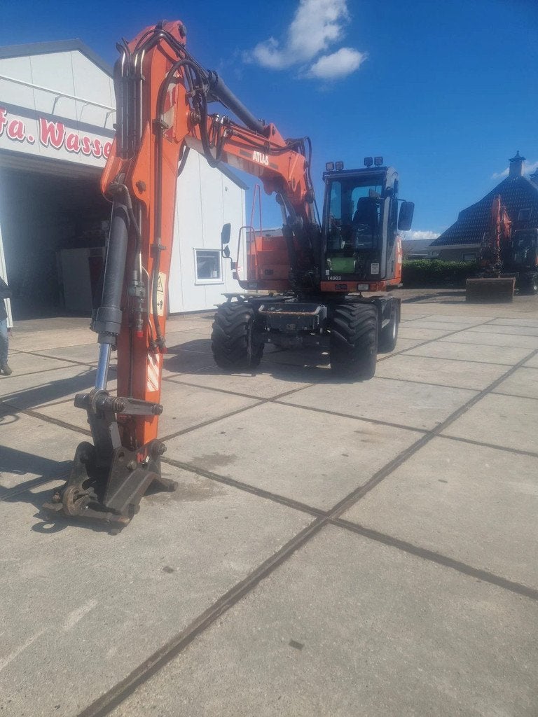 Atlas 140W (bj 2011), Zakelijke goederen, Machines en Bouw | Kranen en Graafmachines, Graafmachine