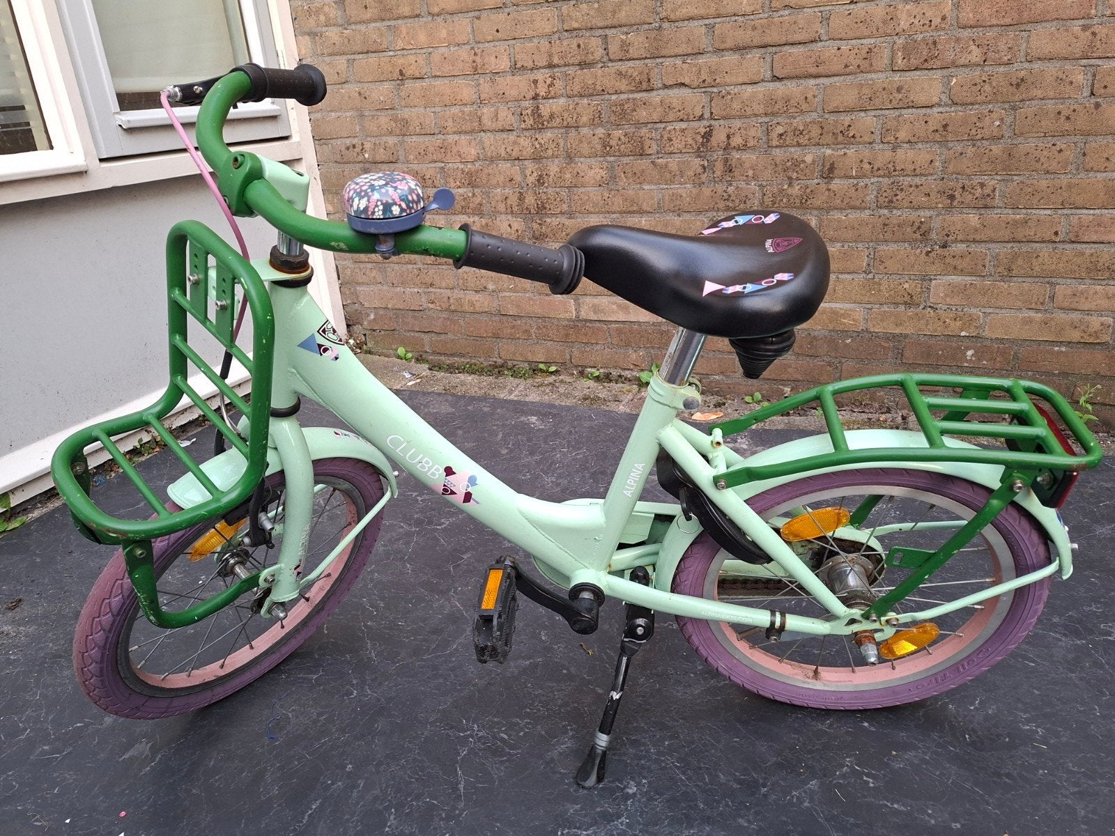Meisjes fiets 16 inch, Fietsen en Brommers, Ophalen, Gebruikt, 16 inch