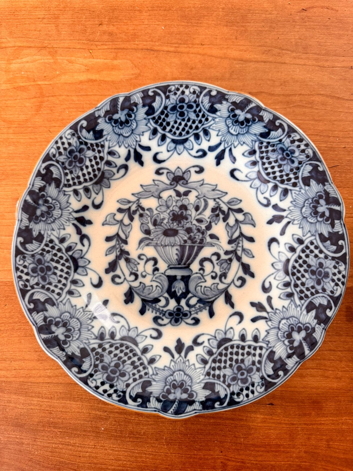 Makkum aardewerk wandborden – 2 fraaie blauw-witte borden, Antiek en Kunst, Ophalen of Verzenden