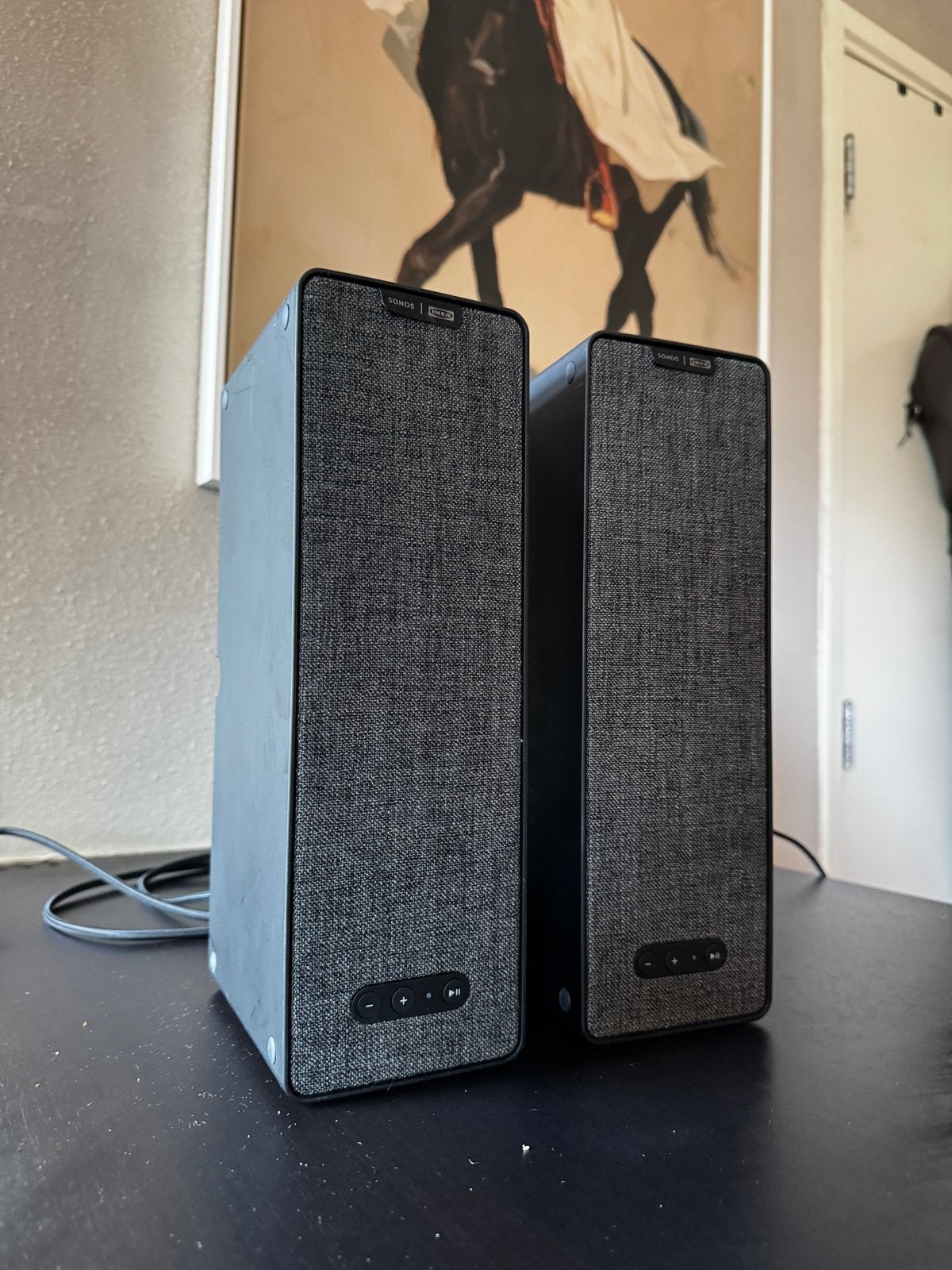 2x IKEA Symfonisk Boekenplank Sonos Speaker Gen 2, Ophalen, WiFi, Zo goed als nieuw, IKEA