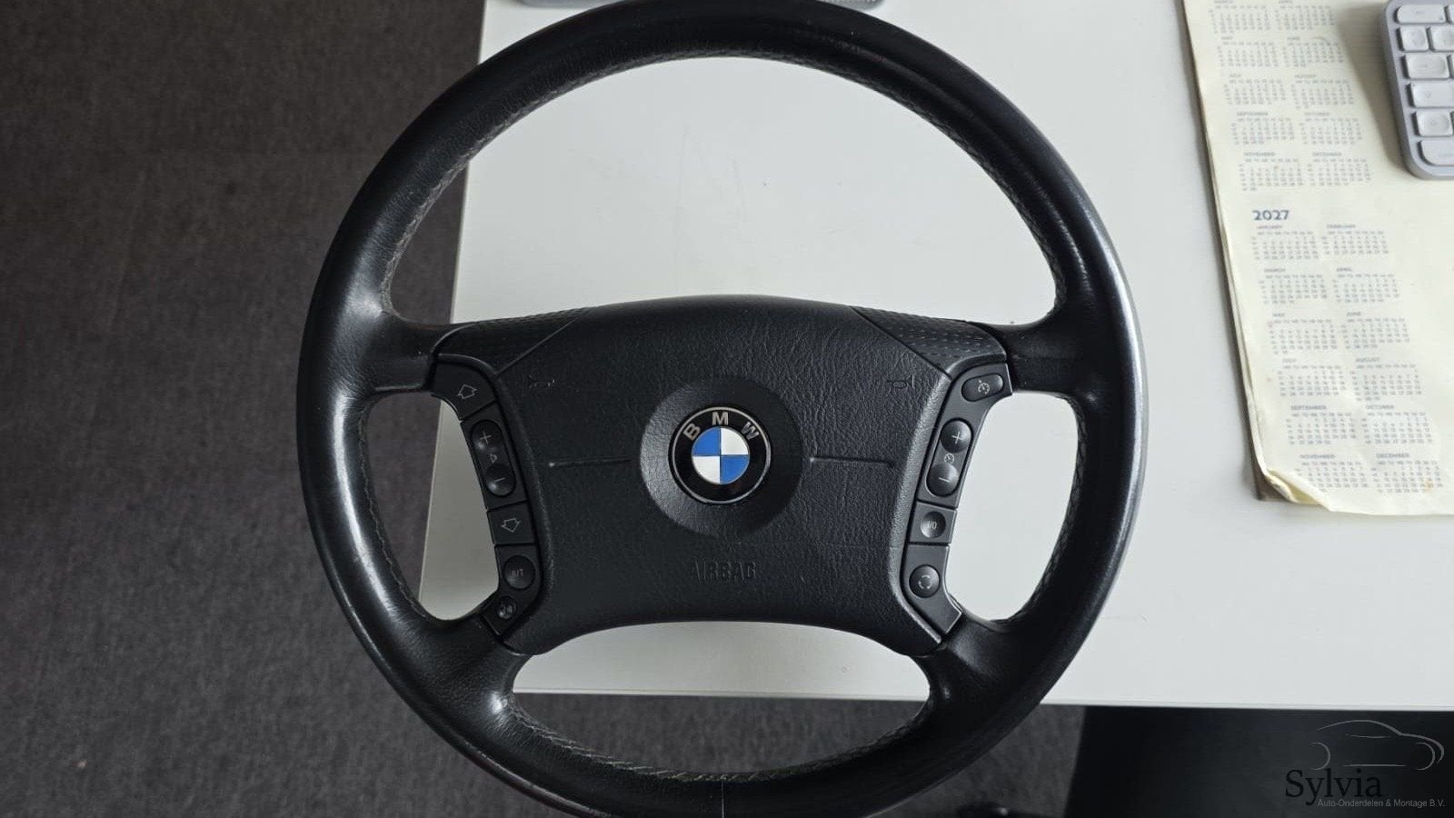 Stuur Leder Multifunctioneel Stuurwiel BMW 3 / 5 / 7 / X3 /, Gebruikt, -, -, Ophalen of Verzenden