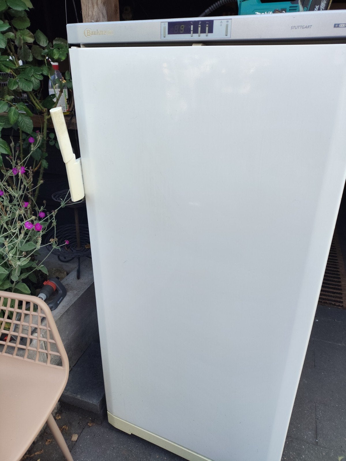 Bauknecht  stuttgart vrieskast,140x66x62 cm/ vriezer,25,-, Gebruikt, 140 tot 160 cm, Ophalen, Vrieskast