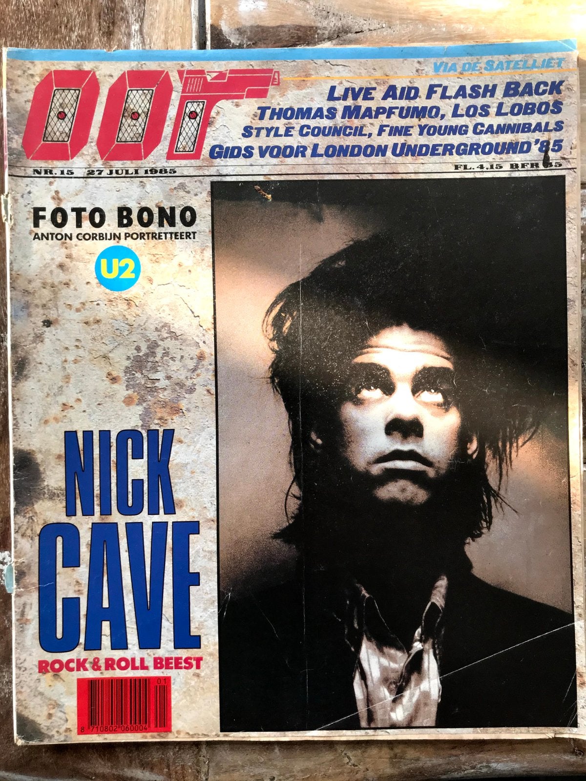OOR Magazine 1985 NICK CAVE Style Council FYC Live Aid, Ophalen of Verzenden, Zo goed als nieuw, Muziek, Film of Tv