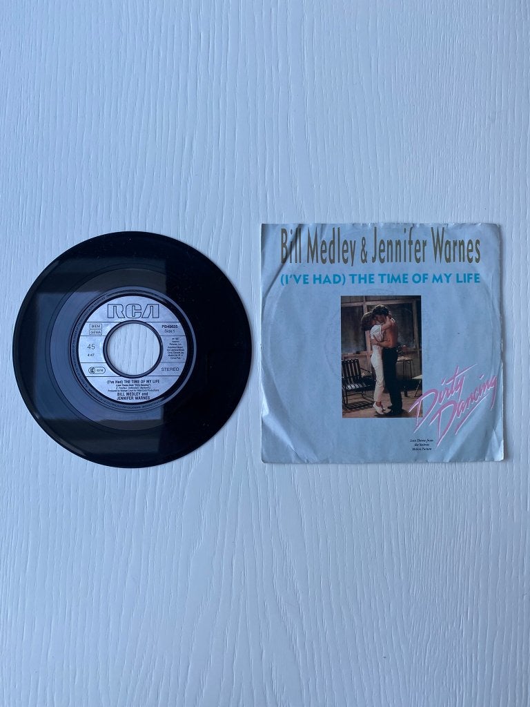 Single vinyl: Dirty Dancing (I've had) the time of my life, Cd's en Dvd's, Vinyl Singles, Ophalen of Verzenden, Zo goed als nieuw