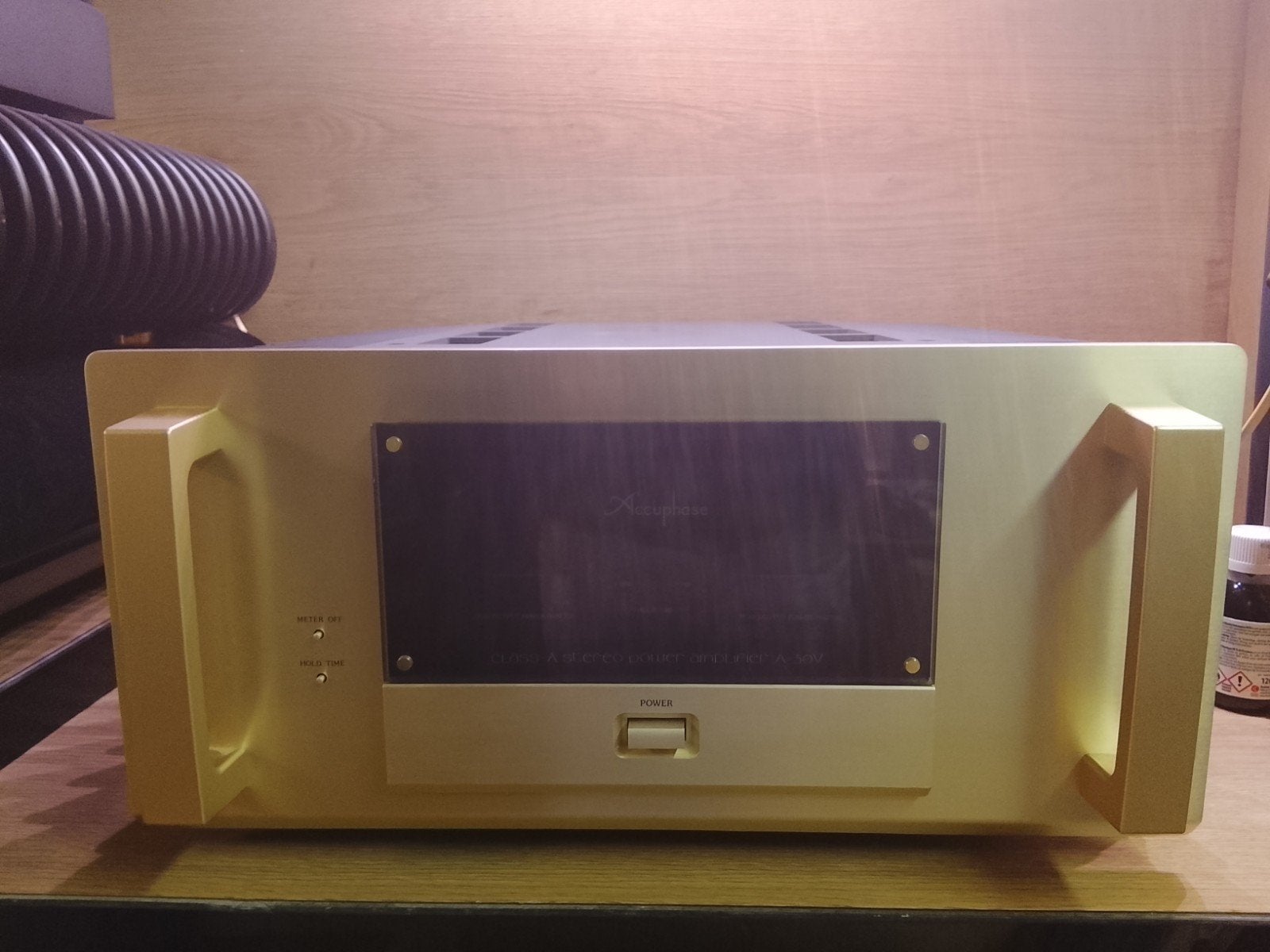Accuphase A-50V Klasse A Stereo Eindversterker, Ophalen, Zo goed als nieuw, Stereo, 120 watt of meer