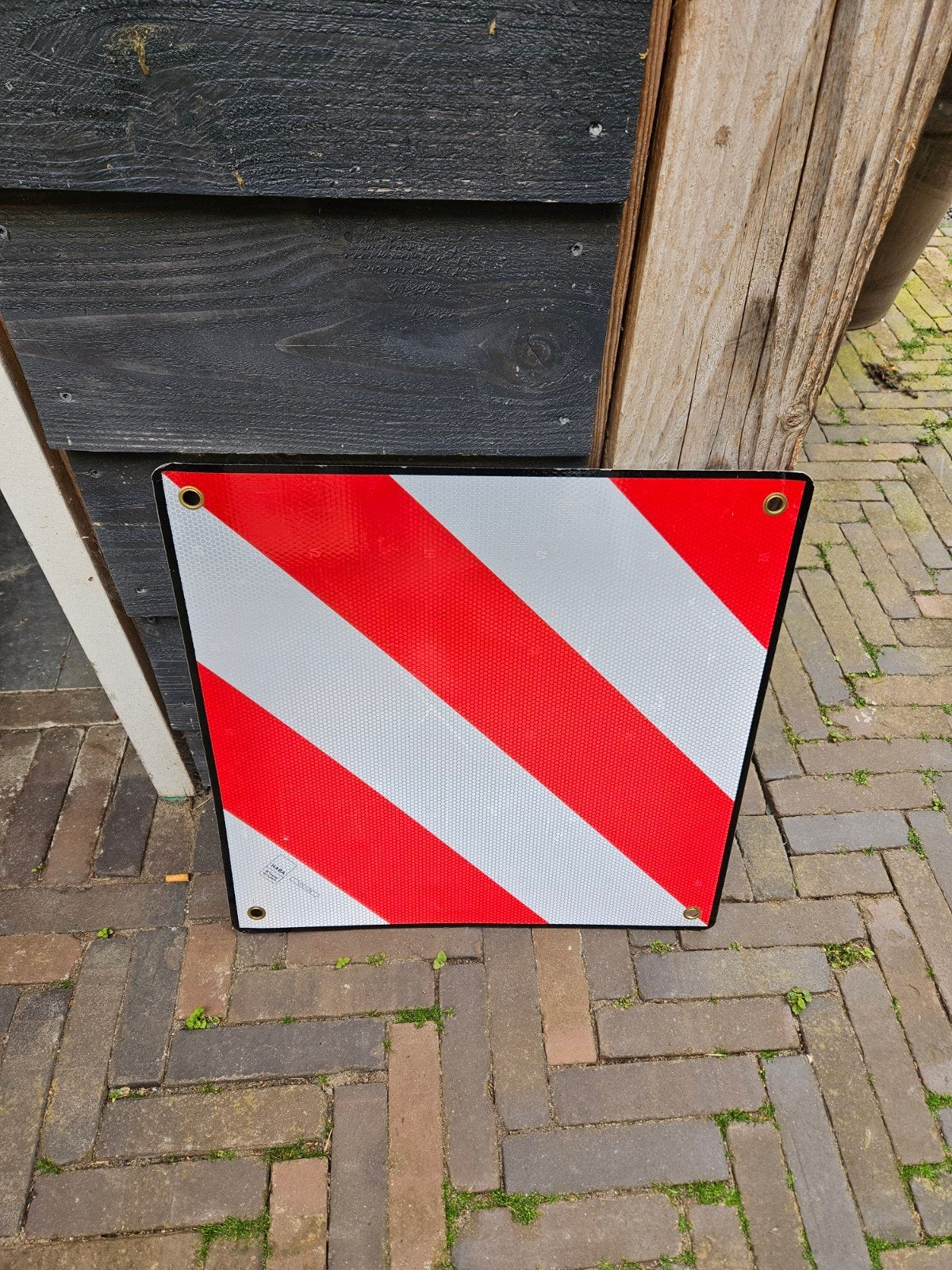 Gevarenbord voor campers, Ophalen, Nieuw