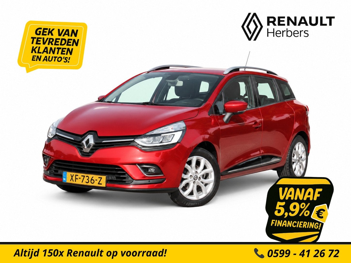 Renault Clio Estate 0.9 TCe Intens CAMERA / PDC / NAVI / CRU