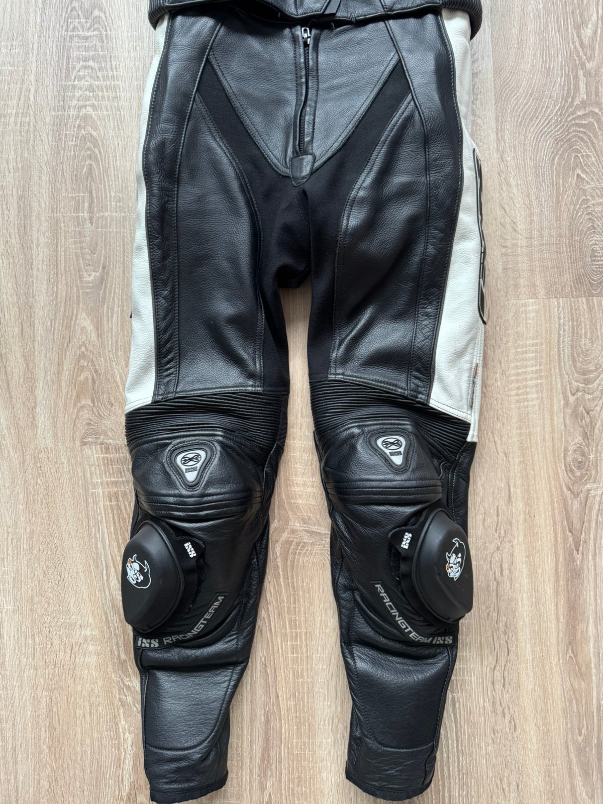 IXS Leren Motorpak 2 delig - Zo Goed Als Nieuw, Motoren, Kleding | Motorkleding, Ophalen of Verzenden, Tweedehands, Kinderen, Combipak